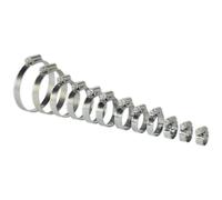 Hose Clip Assortment 85pc Ø8-57mm Zinc Plated