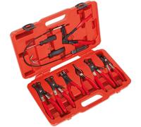 Sealey VS1662 9pc Hose Clip Removal Tool Set