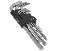Sealey Ak7136 Hex Key Set 9Pc Long Metric