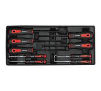 Sealey TBT23 Tool Tray With Scraper & Hook Set 9Pc