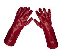 Sealey 9114 PVC Gauntlet Gloves