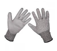 Sealey 9139L Anti-Cut Pu Gloves (Cut Level C - Large) - Pair