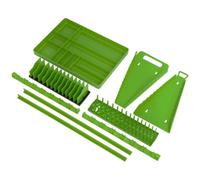 Sealey Tool Storage Organiser Set TSK01HV 9pc Hi Vis Green