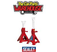Sealey AAS3000 Easy Action Ratchet Axle Stands 2x3t Capacity