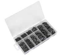 Sealey Ab013Er Imperial E-Clip Retainer Assortment 800Pc