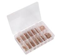Sealey Ab027Cw Diesel Injector Copper Washer Assortment 250Pc - Metric