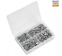 Sealey AB029SN Steel Nut Assortment 320Pc 1/4in-1/2inUnf