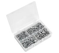 Sealey AB029SN Steel Nut Assortment DIN 934 - 1/4"-1/2"UNF 320pc