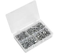 Sealey AB030SN Steel Nut Assortment 1/4"-1/2"UNC 320pc