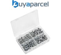 Sealey AB032LN Nylon Lock Nut Assortment 300pc M6-M12 DIN 982 Metric