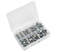 Sealey AB033LN Nylon Locknut Assortment 255pc M4-M16