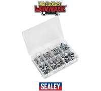 Nylon Locknut Assortment 255pc M4-M16