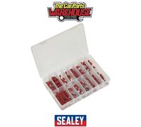 Sealey Crimp Terminal Assortment 260pc Red