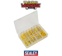 Sealey Crimp Terminal Assortment 140pc Yellow