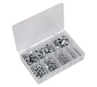 Sealey Steel Nut Assortment 255pc M4-M16 Metric