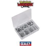 Sealey AB046SN Steel Nut Assortment 255Pc M4-M16 Metric