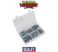 Sealey AB048SS Setscrew Assortment 150Pc Metric M5-M10 High Tensile