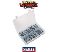 Sealey AB063STPH Zinc Plated Self-Tapping Pan Head Pozi Screw Assortment 700p