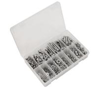 Sealey Ab0710Ss Stainless Steel Hex Socket Bolt, Washer & Nut Assortment 710Pcs