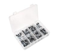 Sealey AB074BR Black Anodised Rivet Assortment 200pc