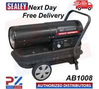 Sealey AB1008 100,000Btu/hr Space Warmer® Kerosene/Diesel Heater with Wheels