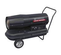 Sealey AB2050 Space Heater Paraffin/Kerosene/Diesel 205,000Btu/hr With Wheels