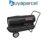 Sealey AB2050 Space Heater Paraffin/Kerosene/Diesel 205,000Btu/hr With Wheels