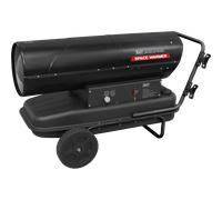 Sealey AB3412 340,000Btu/hr Space Warmer® Kerosene/Diesel Heater with Wheels