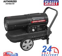 Sealey AB7081 Diesel Kerosene Space Heater Space Warmer 70000Btu/hr Wi