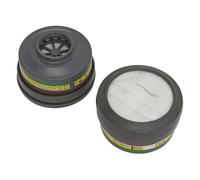 Sealey Abek1 P2R Cartridge - Pack Of 2 9363