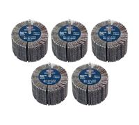 Sealey Abrasive Flap Wheel 80 x 40mm 40Grit 6mm Shaft Pack of 5 FW8040405