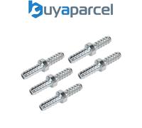 Sealey AC10 P ouble End Hose Connector 1/4" Hose - Pack of 5