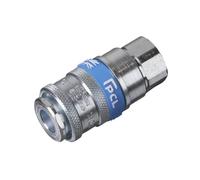 Sealey PCL Air Line Coupling BSP Female Thread 1/4" BSP Pack of 1