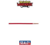 Sealey AC2830RE Automotive Cable Thin Wall Single 2Mm² 28/0.30Mm 50M Red