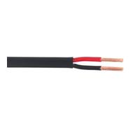Sealey AC2830TWTN 28/0.30 mm Thin Wall Flat Twin Cable, 30 m, Black