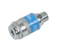 Sealey AC93 PCL Safeflow Safety Coupling Body Male 3/8"BSPT