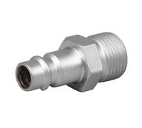 Sealey ACH19 High Flow Screwed Adaptor Male, 3/8" BSPT-Pack of 5