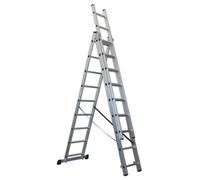Sealey Extension Combination Ladder 3 x 9 Aluminium - BS EN 131 ACL3