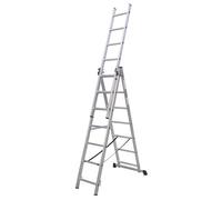 Sealey ACL307 Aluminium Extension Combination Ladder 3x7 EN 131