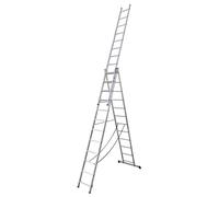 Sealey ACL312 Extension Combination Ladder 3 x 12 Aluminium - EN 131