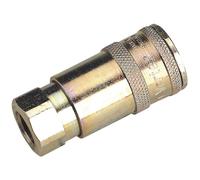 Sealey ACP15 Coupling Body Female 1/4"bsp Pack of 5