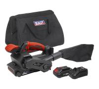 Sealey ACP20VBS 20v Cordless Belt Sander 76mm 1 x 2ah Li-ion