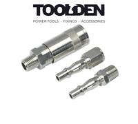 Sealey ACX60 Air Tool Coupling Kit 1/4"BSP
