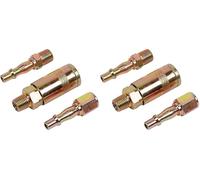 Sealey ACX60 Air Tool Coupling Kit 1/4" BSP, Silver, 27 x 79 x 157 mm (Pack of 2)