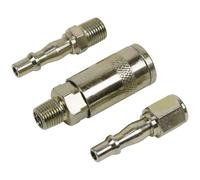 Sealey ACX60 Air Tool Coupling Kit 1/4inBsp