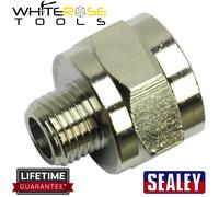 Sealey Adaptor 1/4"BSPT Male to 1/2"BSP Female Air Tools Connector