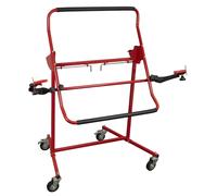 Sealey Adjustable Bumper Stand Rotation Lock & Adjustable Width Swivel Castors