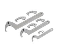 Sealey Adjustable C-Spanner - Hook & Pin Wrench Set 11pc SMC2