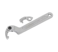 Sealey SMC2S 3 Piece Adjustable C-Spanner Hook & Pin Wrench Set 19–51mm