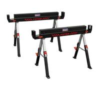 Sealey Adjustable Sawhorse Set 2pc - FDT52